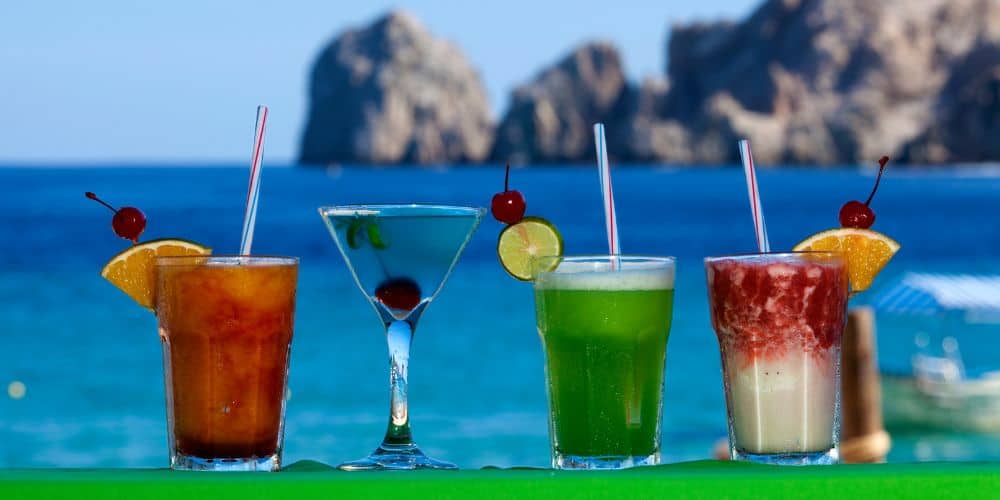 bar drinks in Cabo San Lucas