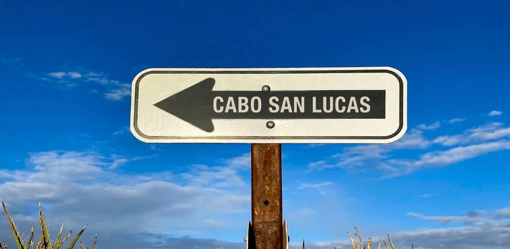 Cabo San Lucas sign